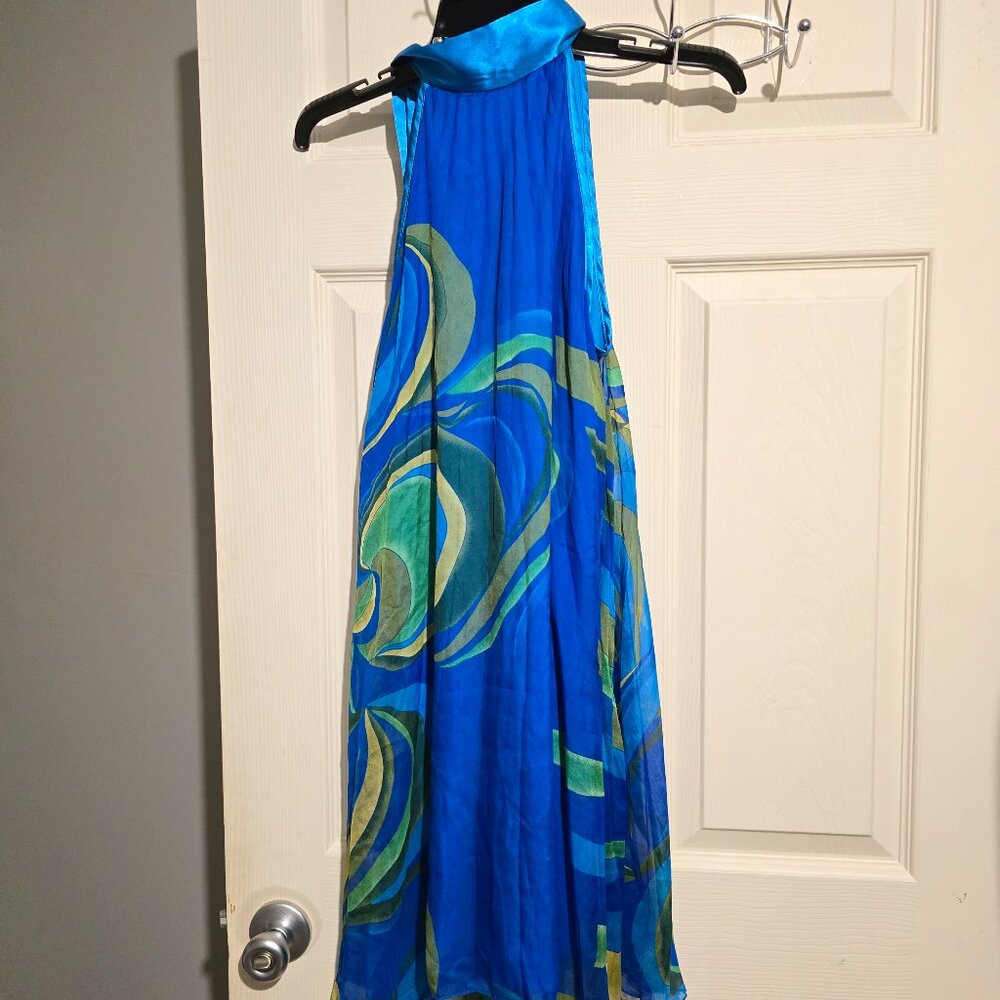 Peacock dress